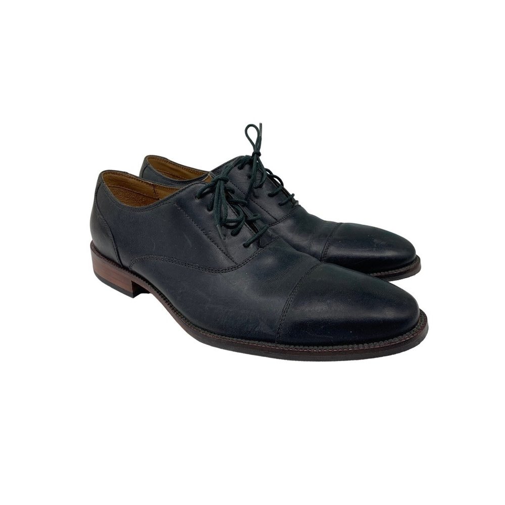 Cole Hann Mens Lenox Hill Cap Oxford C14639 FE15 Size 10M Blue